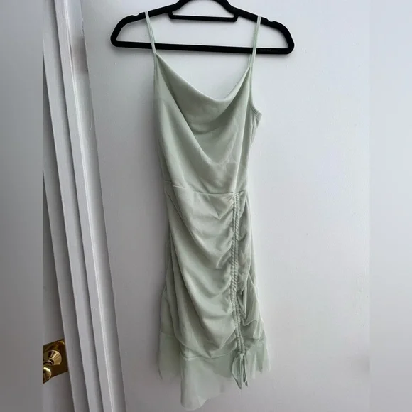 PrettyLittleThing | Dresses | Seafoam Green Mini Dressparty Dress | Poshmark
